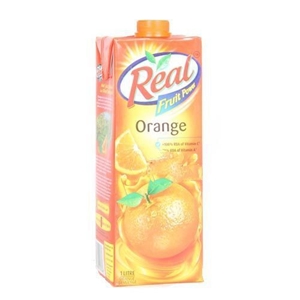 Picture of REAL ORANGE FRUIT JUICE 1 LT CARTON