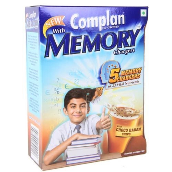 Picture of Complan Choco Badam Chips Flavour With Memory Chargers 400 Gm Carton