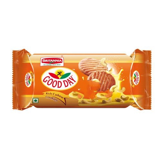 Picture of Britannia Good Day Rich Cashew Cookies 100 Gm Pouch