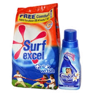 Picture of SURF EXCEL QUICK WASH DETERGENT POWDER 1 KG POUCH