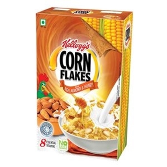 Kelloggs Corn Flakes With Real Almond And Honey 