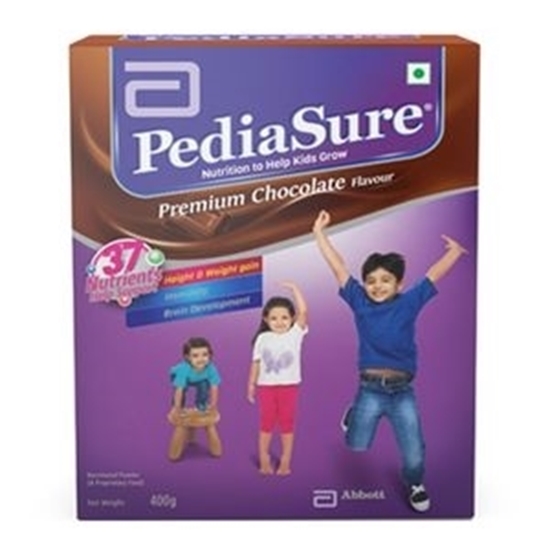 PEDIA SURE PREMIUM CHOCOLATE NUTRITIONAL POWDER 400 GM JAR